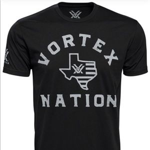 Vortex Nation XL used black tee.